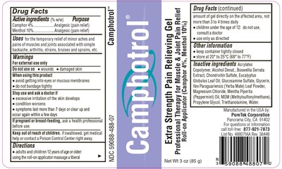 Label (Camphotrol V2)